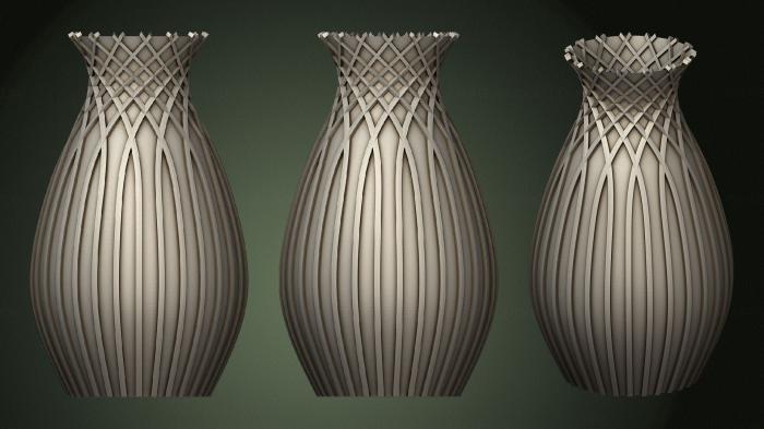 Vases (VZ_1189) 3D model for CNC machine